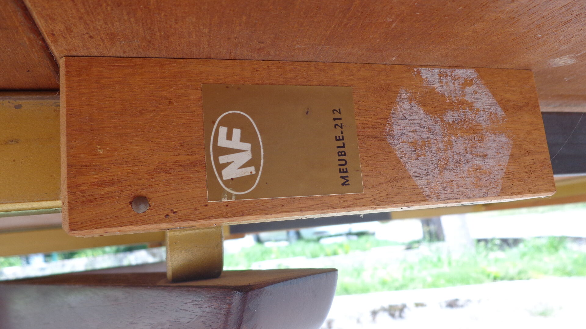 Baumann table and 6 chairs