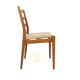 Set de 6 chaises scandinave en hêtre, Suède, 1960