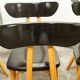 Set of 6 restored Luterma "banana" chairs