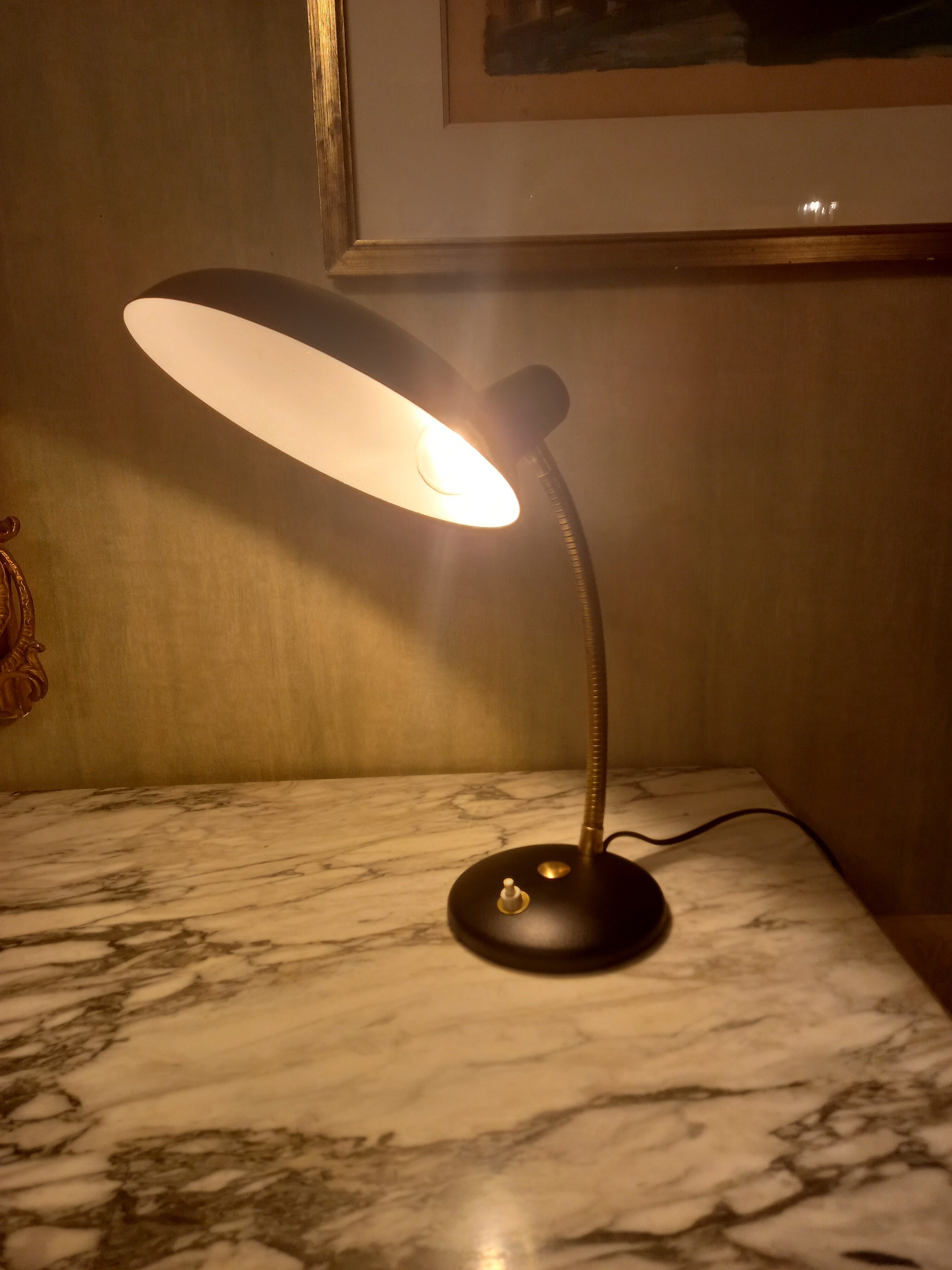 Lampe de bureau années  50