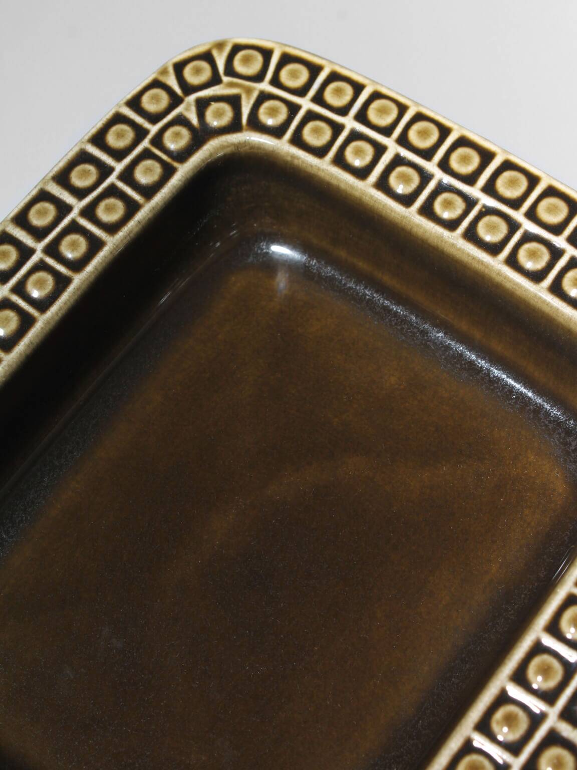 Gunnar Nylund Ceramic Glazed "Kub" Bowl, For Rörstrand, 1960s, Sweden