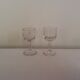 Lot of 6 glasses ex liquor assorted