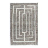 Tapis Tulu moderne noué à la main. 100 % laine biologique. Sur commande, personnalisable.