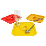 3 sets of Amboss Party Palette & spork, plate & spoon & fork, Austria, 1970s