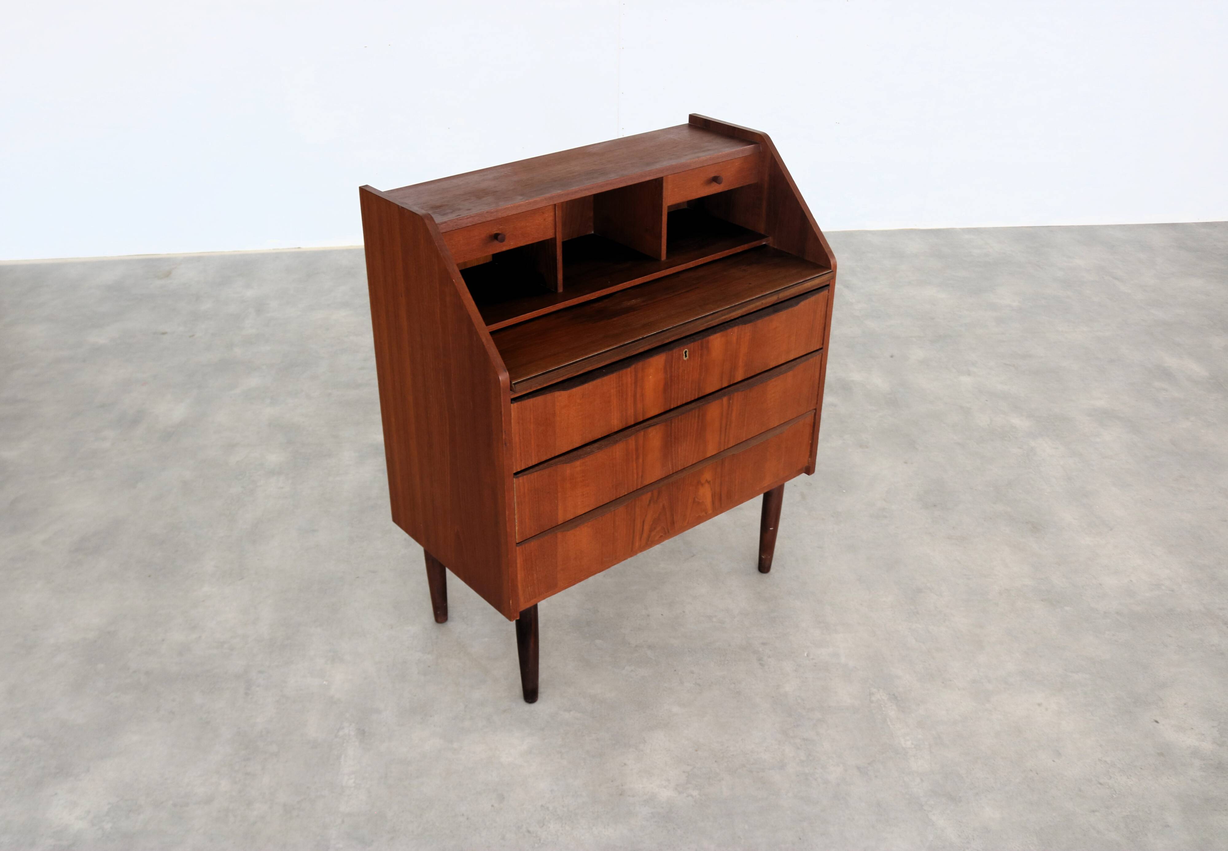 vintage secretary | teak | 1960s | Danish