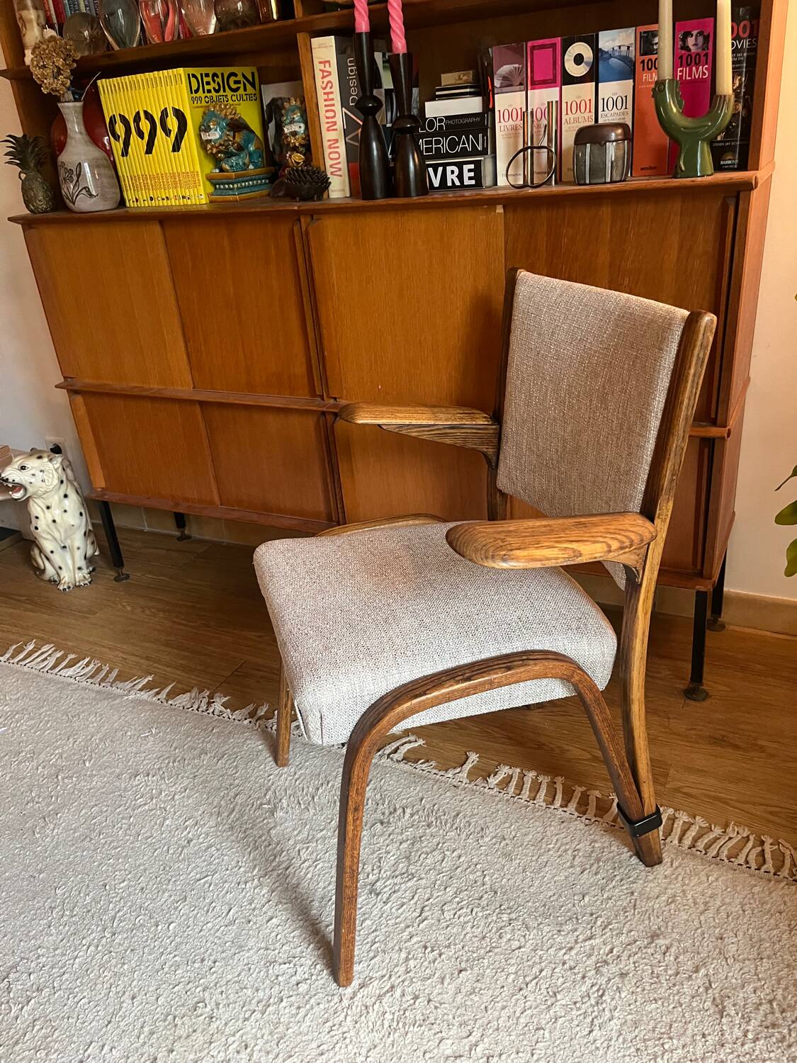 Bow Wood Steiner armchair from the 50s
