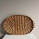 Vintage wicker trays