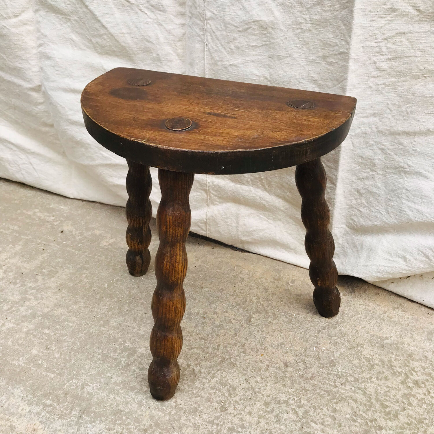 Vintage cowherd stool