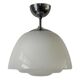 Opal glass ceiling light in Bauhaus style, Art Deco, 1940s, Germany