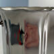 Vintage Guy Degrenne stainless steel ice bucket – tulip-shaped ice tray – ba