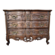 Commode Nîmoise Louis XV en chêne sculpté
