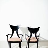 Winged Italian Armchair by Pietro Constantini 1980s