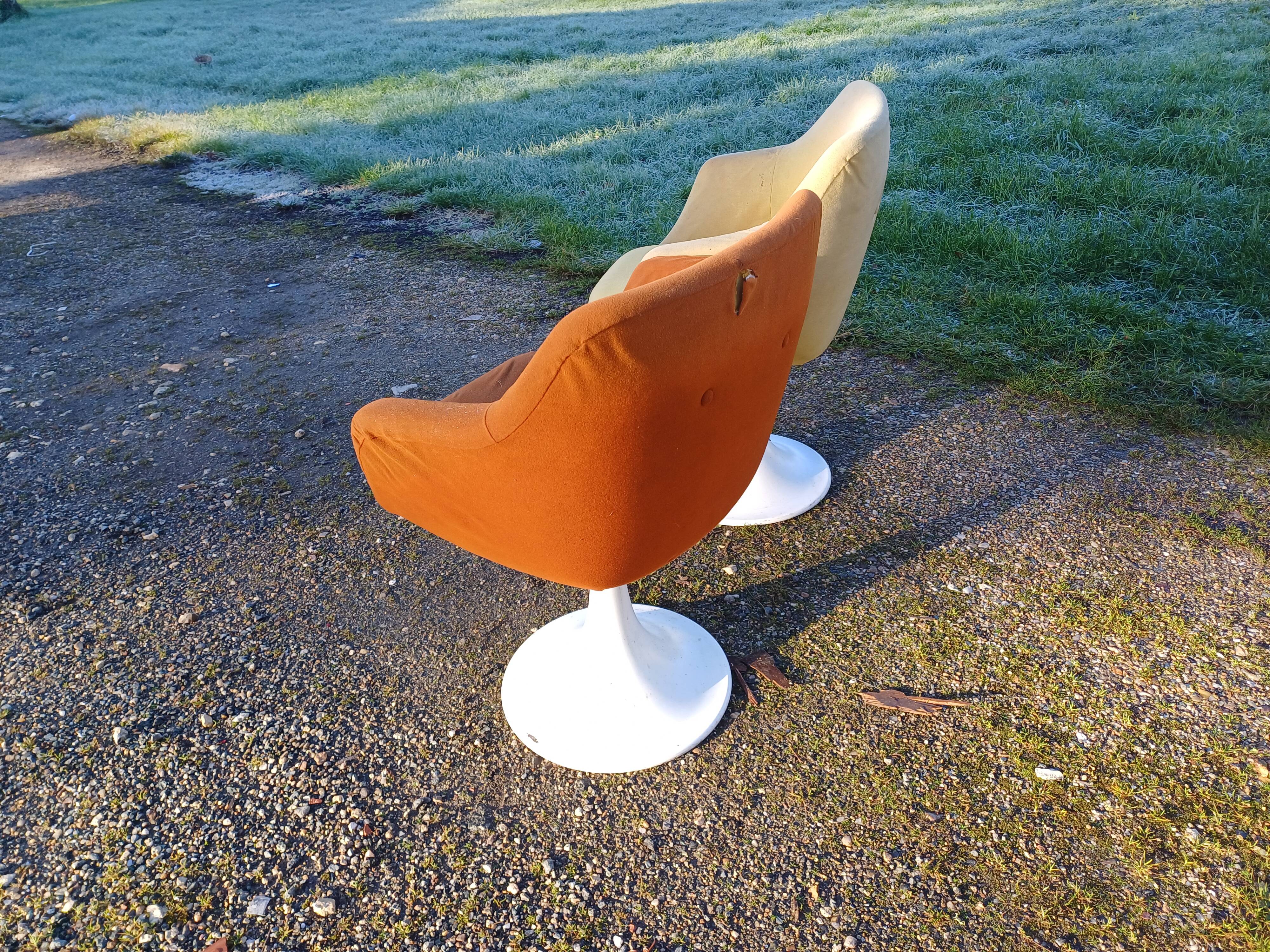 Pair of Vintage Armchairs from the 70s