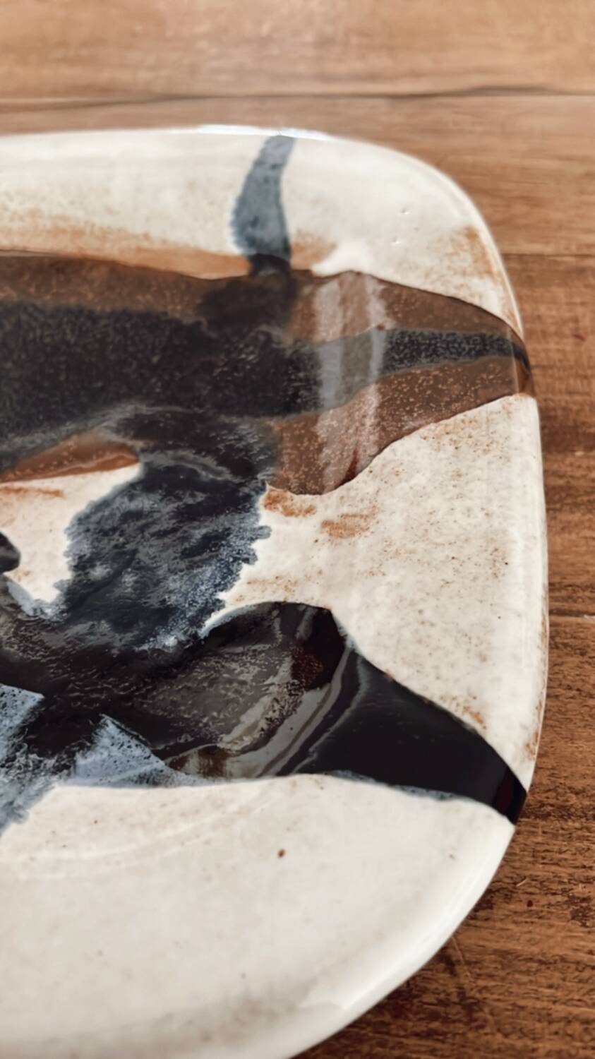 Jacques pouchain dish unique piece