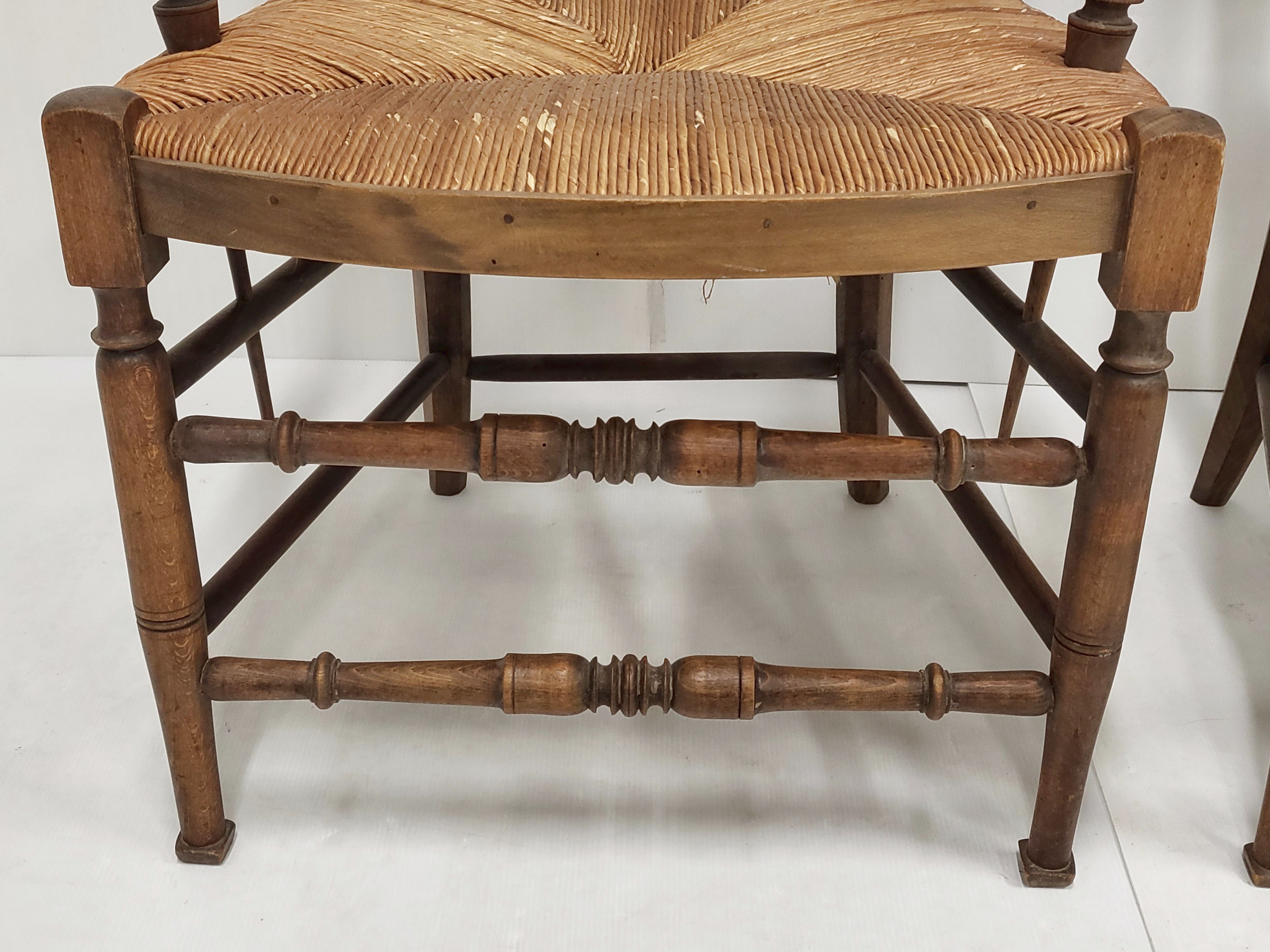 Pair of armchairs Landes 1900 vintage