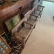 Children's wooden bench