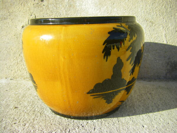 Cache-pot vintage, Manufacture Orchies France