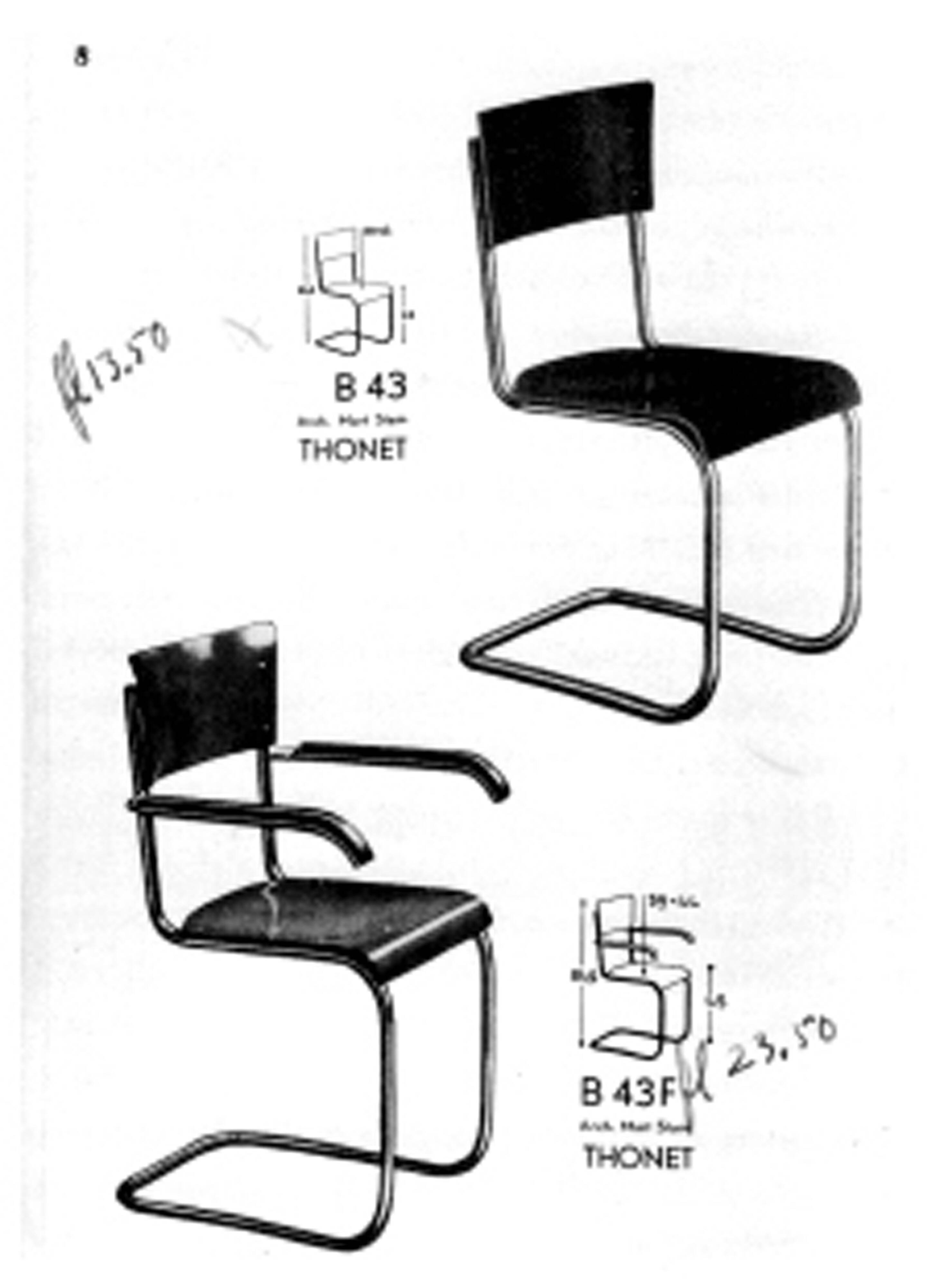 Modernist Cantilever Chair