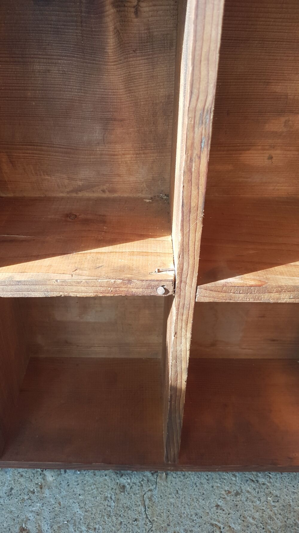 Industrial locker, workshop shelf