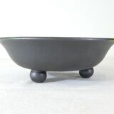 Fruit cup in black ceramic matte