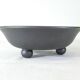 Fruit cup in black ceramic matte