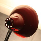 Aluminor desk lamp red 70's