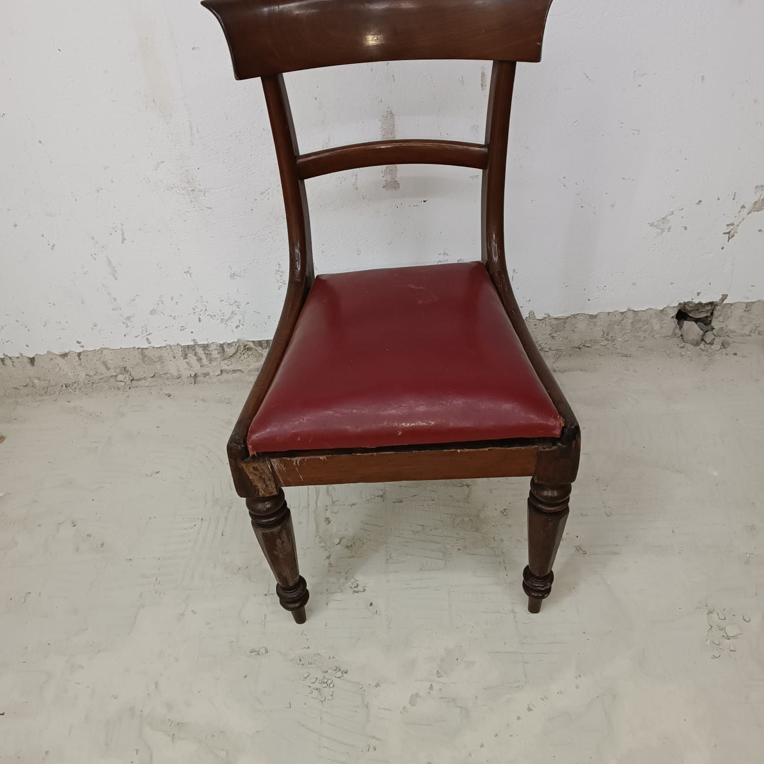 Set of 6 victorian antique dining chairs