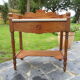 Table de toilette en pichepin