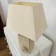 Natural stone lamp