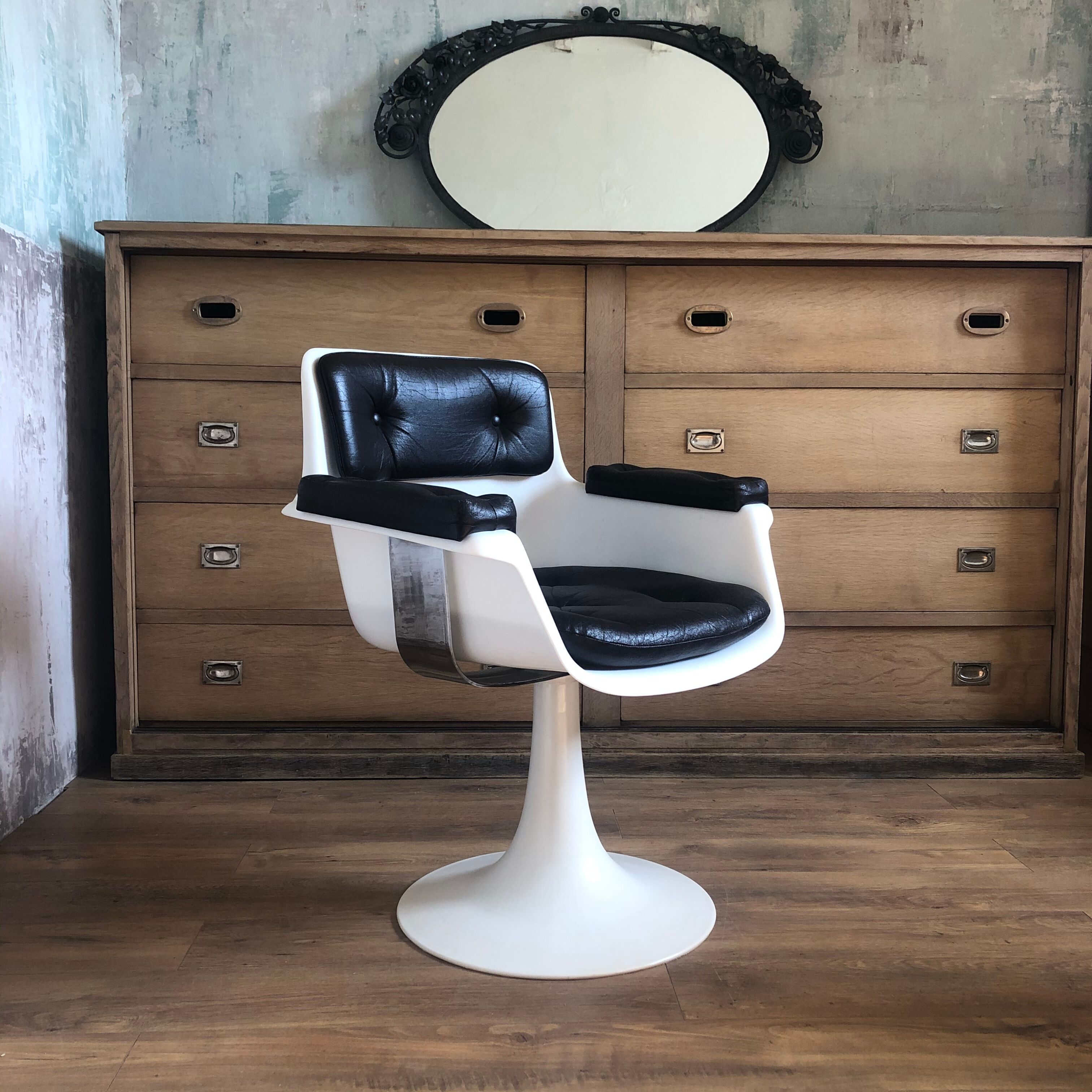 Tulip foot chair - Albert Jacob for Grofillex - 70s