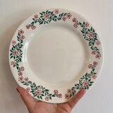 Compotier, assiette sur pied ancienne modèle Cécile de HBCM