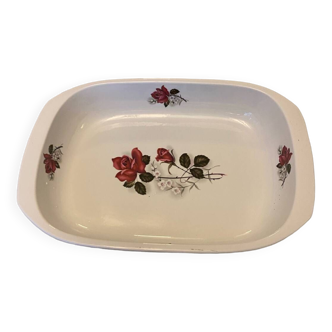 Vintage Sarreguemines Pyroblan Oven Dish