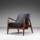 Ib Kofod Larsen ‘Seal’ lounge chair for OPE Möbler Sweden