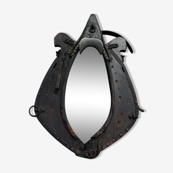 Miroir collier de cheval 95x57,5cm