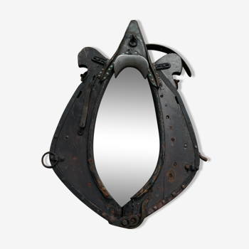 Mirror horse necklace 95x57,5cm