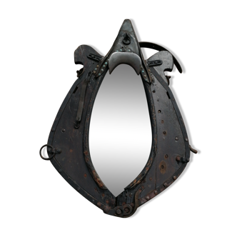 Miroir collier de cheval 95x57,5cm