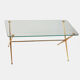 Table basse en verre