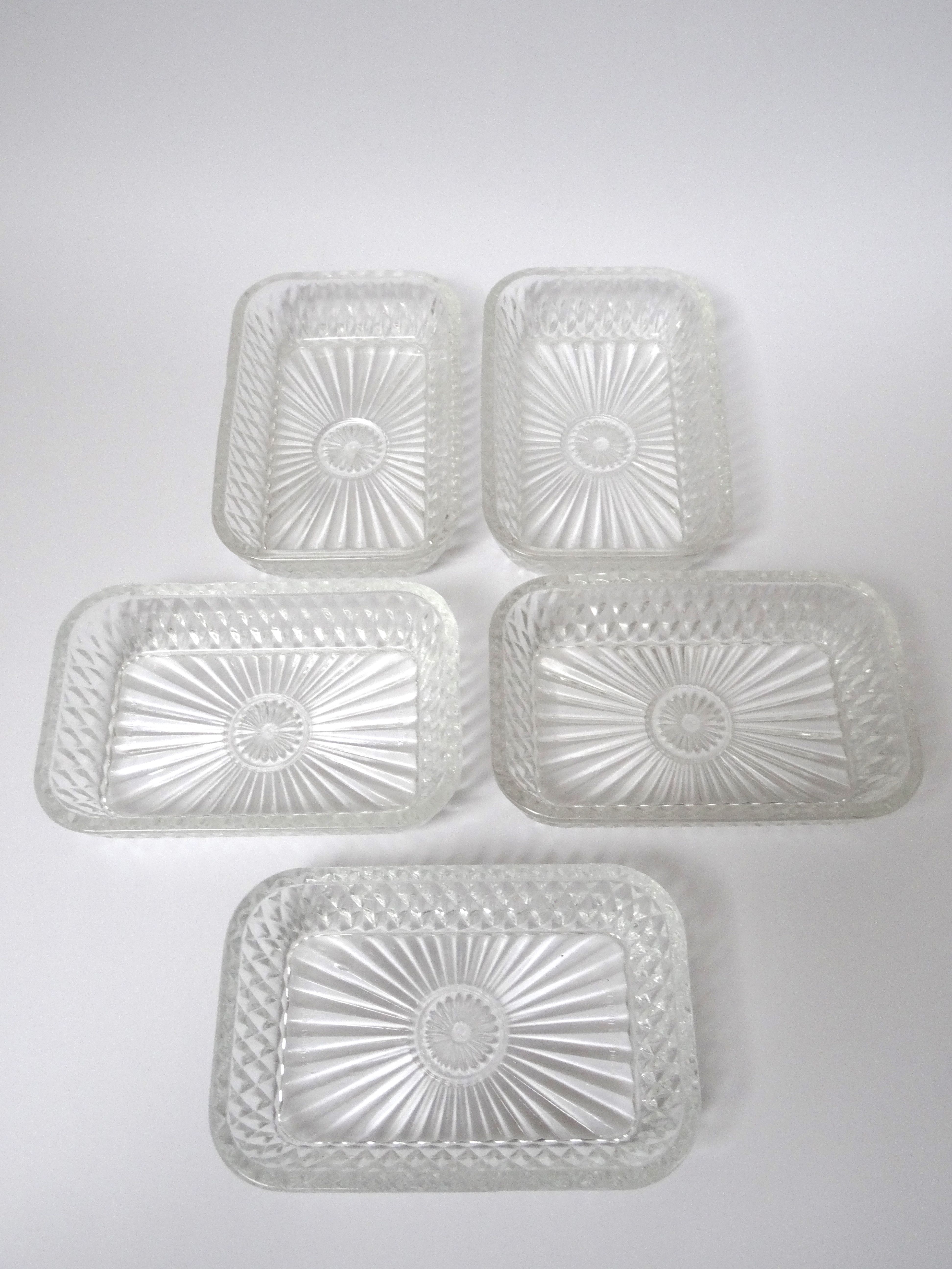 5 Duralex glass ramekins