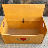 Coffre à jouets en bois