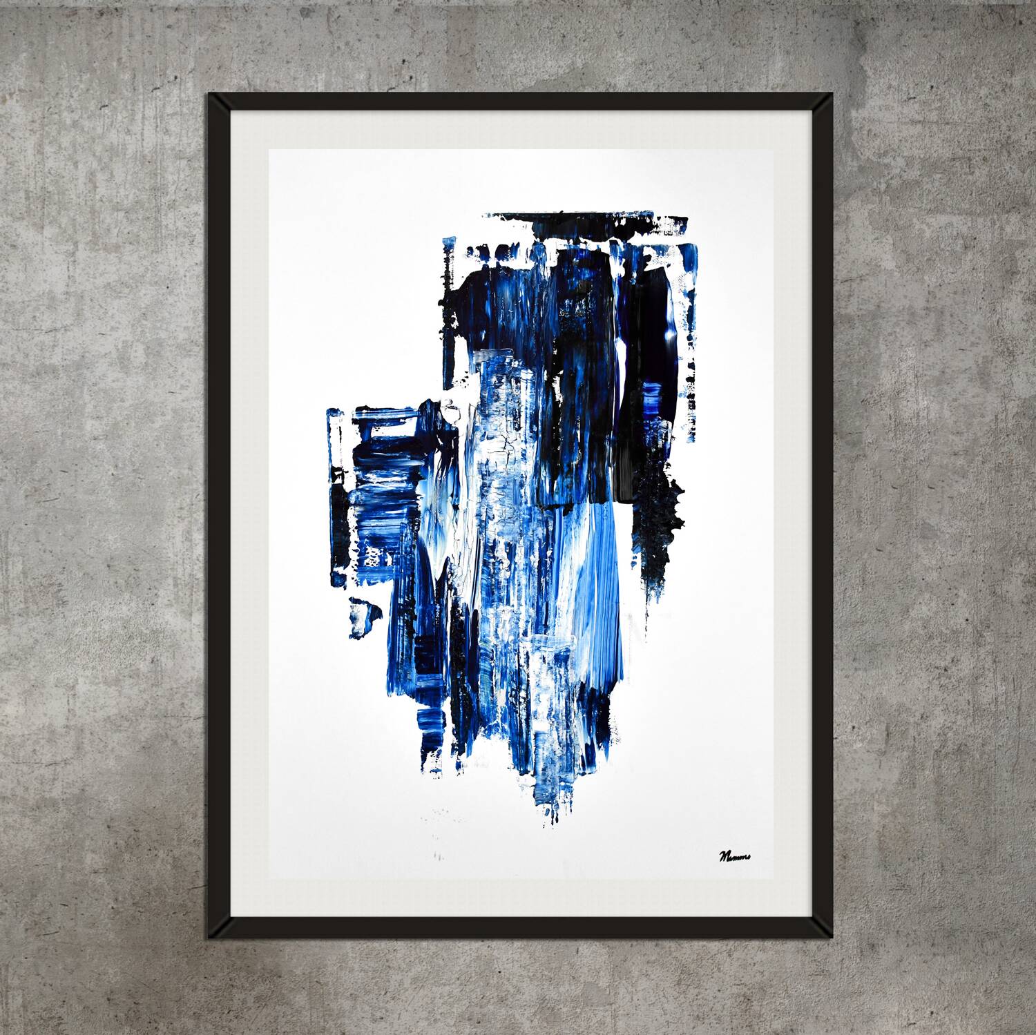 Œuvre abstraite contemporaine originale – Mimmo Scali