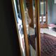 Large mirror has parcloses sheaf of wheat  96x186cm