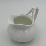 Creamer, vintage white porcelain milk jug