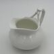 Creamer, vintage white porcelain milk jug