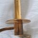 Pair of double brass wall lamps