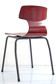 Chaise en contreplaqué Pagholz des années 1960