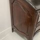 Meuble de maitrise en chêne sculpté Commode scriban XVIII siècle