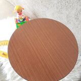 Round stool formica 50-60s vintage