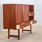 Highboard by E.W. Bach for Sejling Skabe (1960s Denmark)
