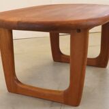 Holstebro vintage deense teak salontafel 'Oksby'