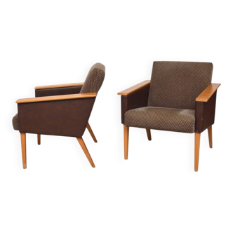 Pair of visitor armchairs from the 1970s